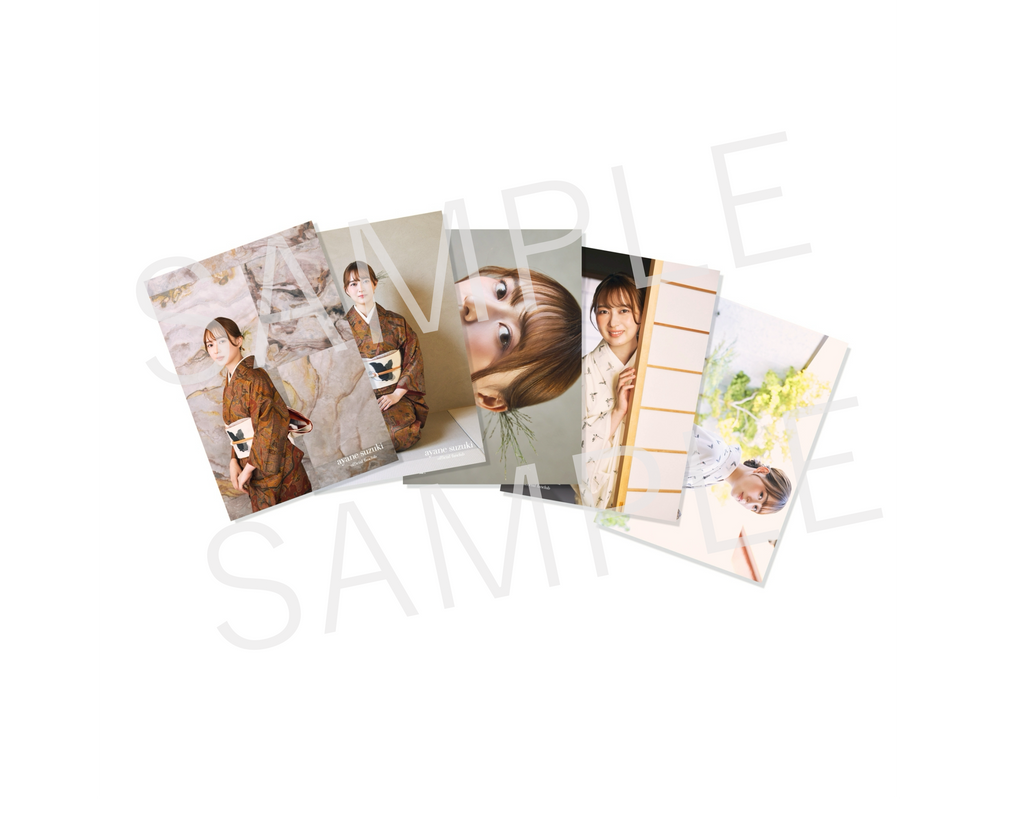 鈴木絢音 27th Anniversary ブロマイドセット Type B – Ayane Suzuki