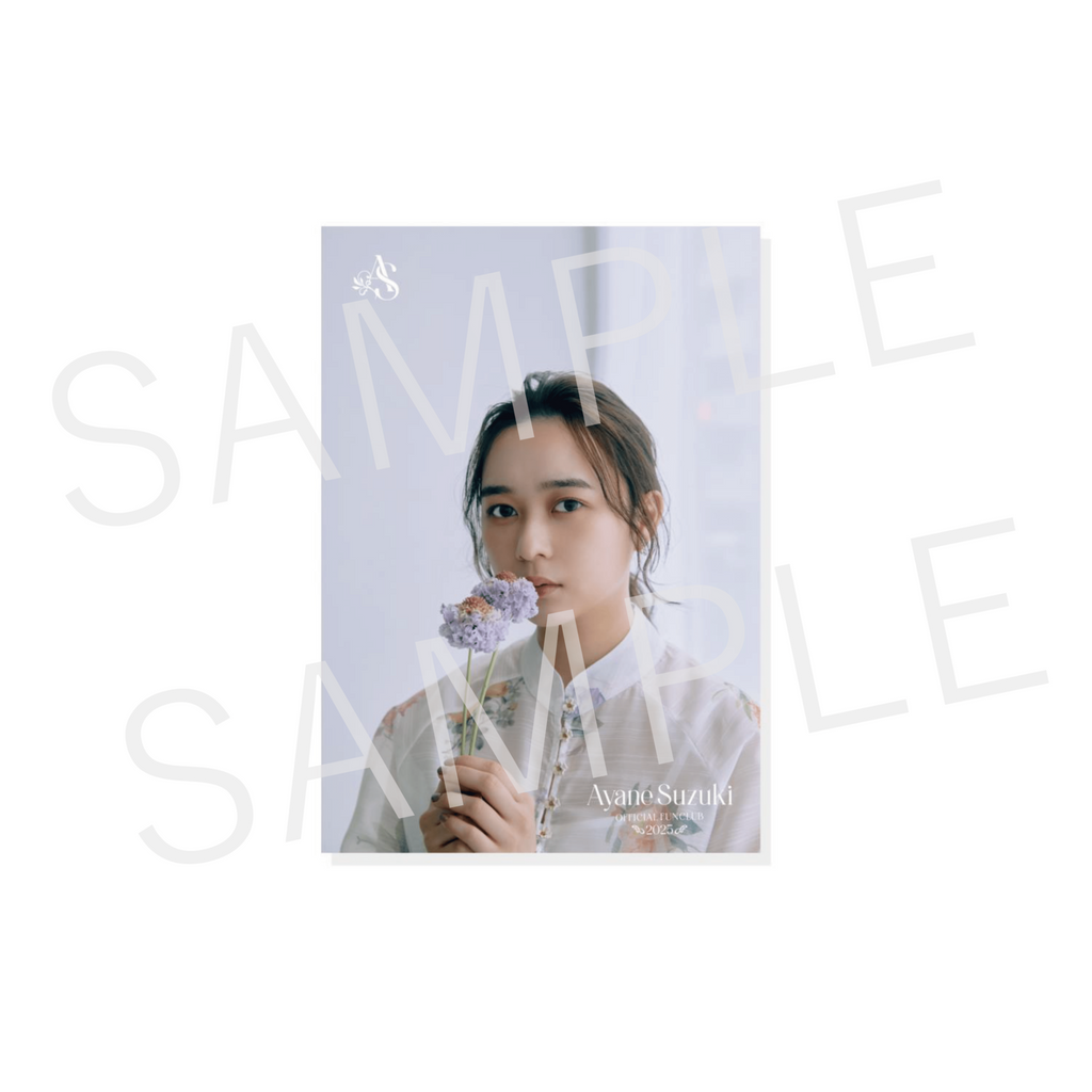 鈴木絢音 オリジナルしおり (2025) – Ayane Suzuki Official Store