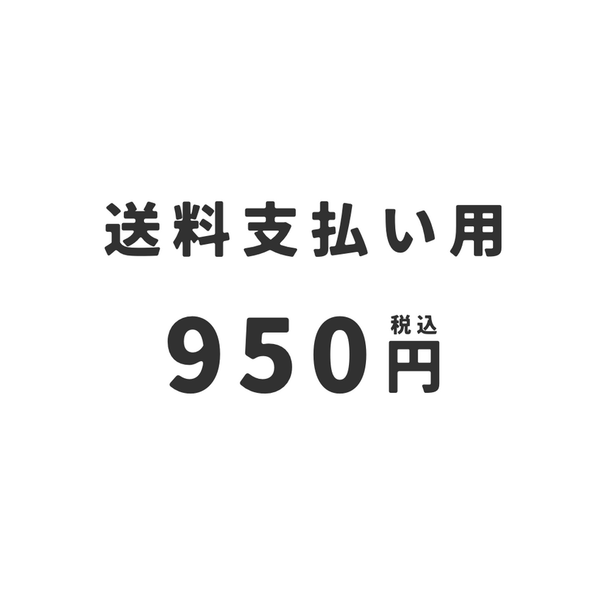 送料支払い用 950円