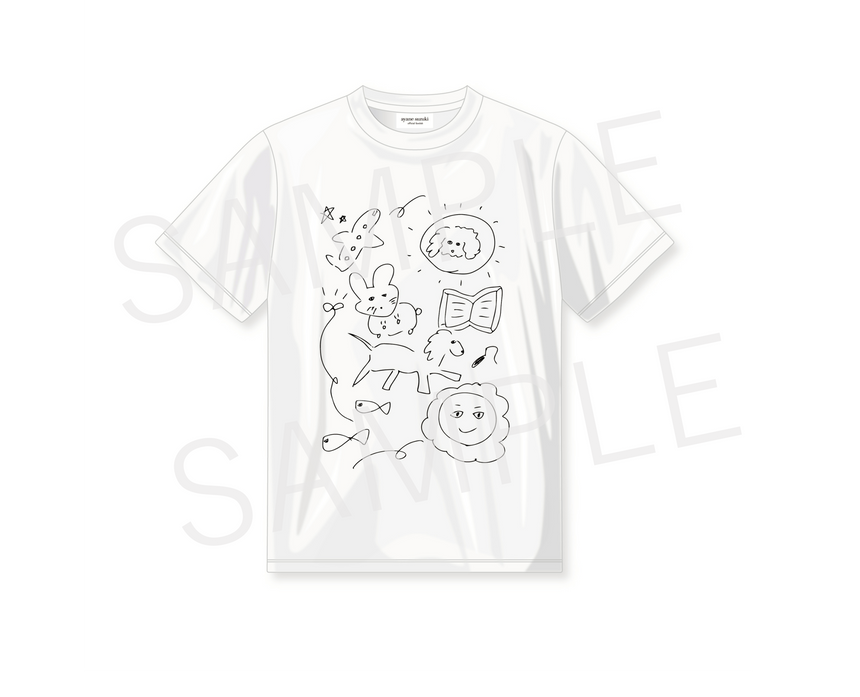 鈴木絢音 27th Anniversary あやね画伯Tシャツ